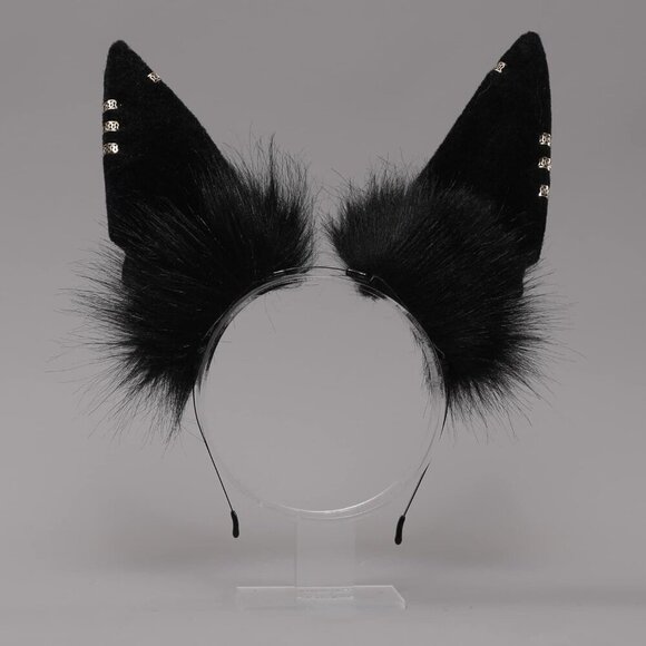 Animal Fur Headband Wolf Fox Jackal Ears Cosplay Fancy Dress Accessory main image 5
